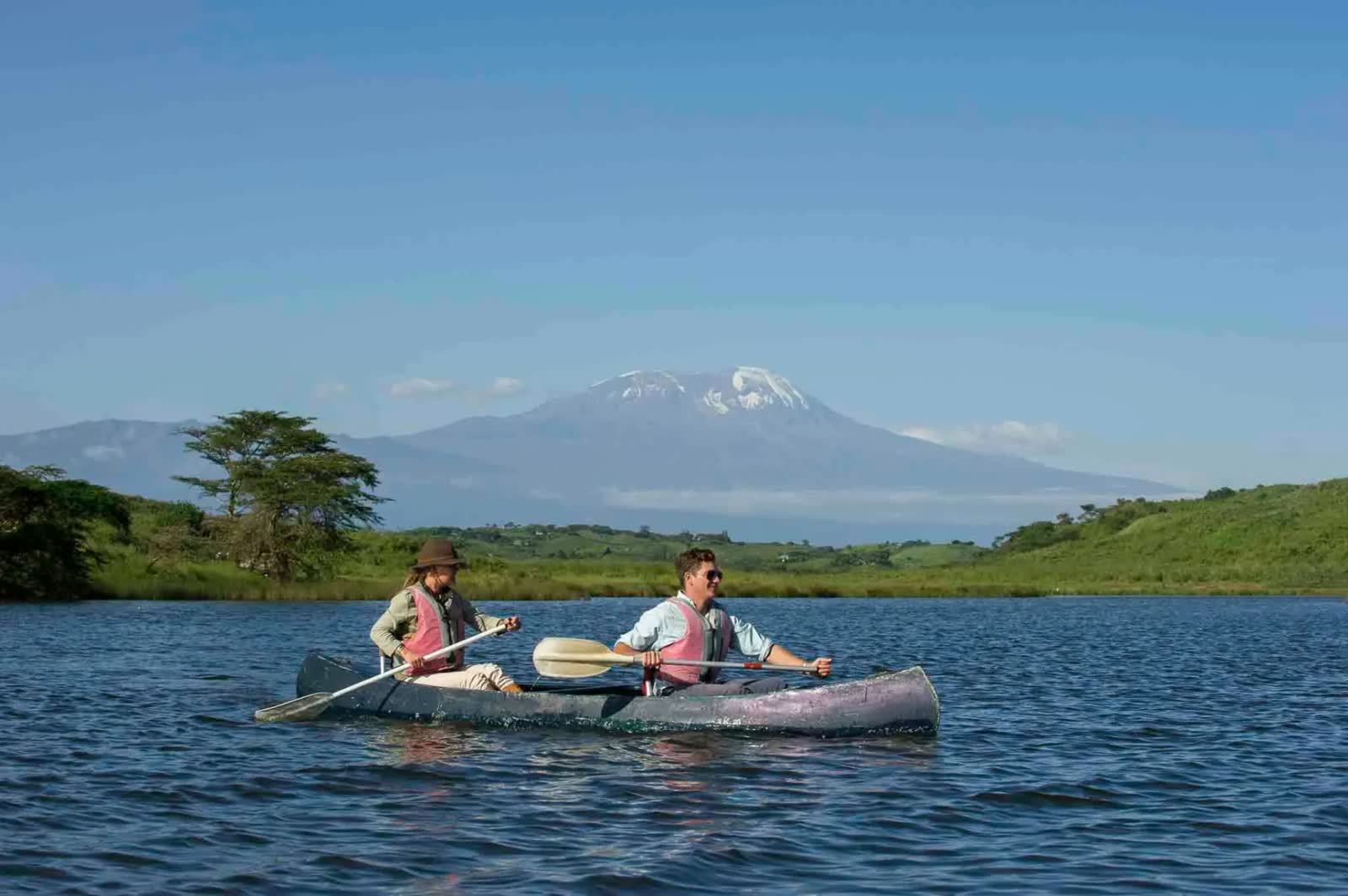 Canoeing, Arusha National Park