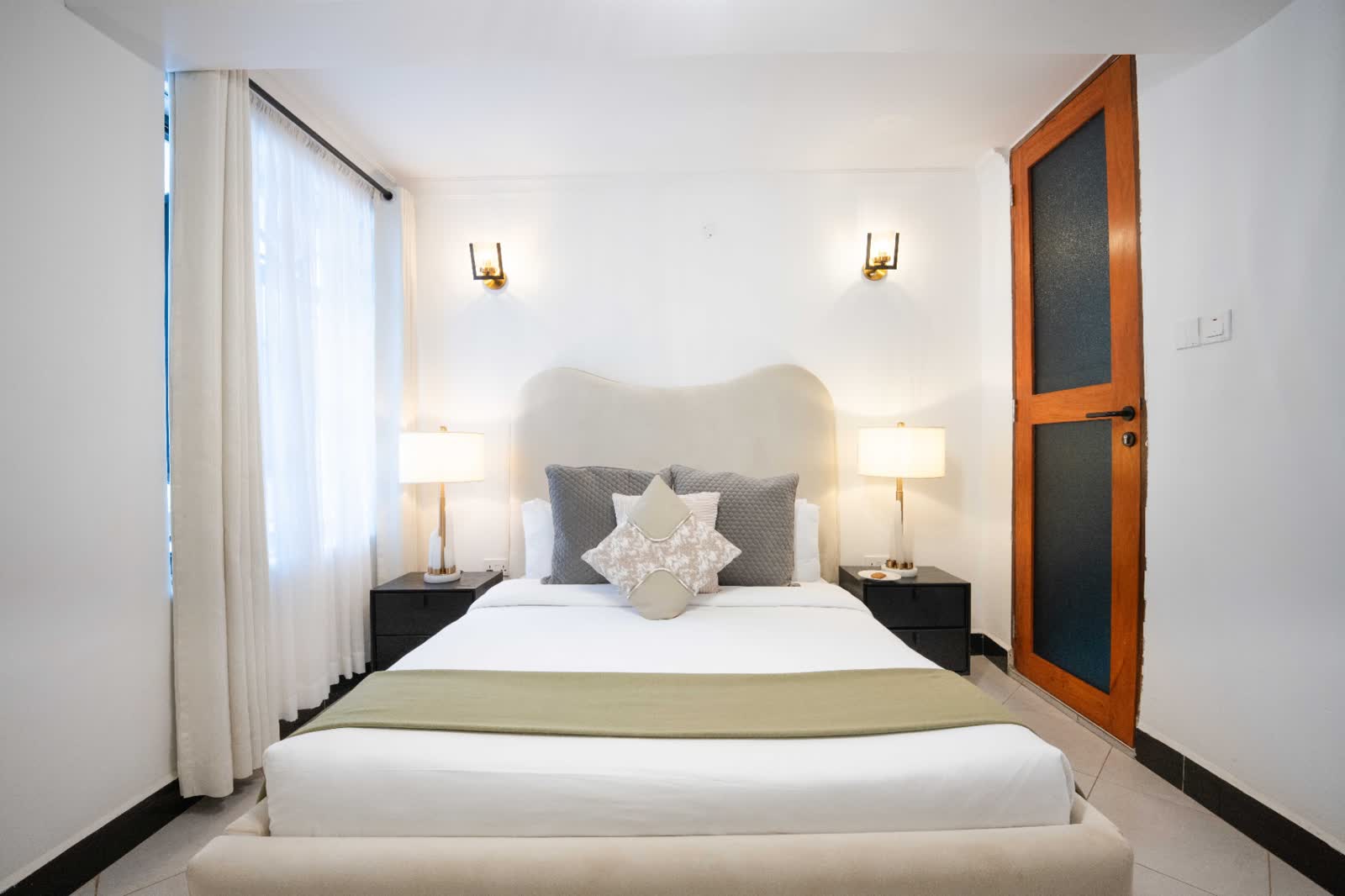 Emerald apartment master bedroom