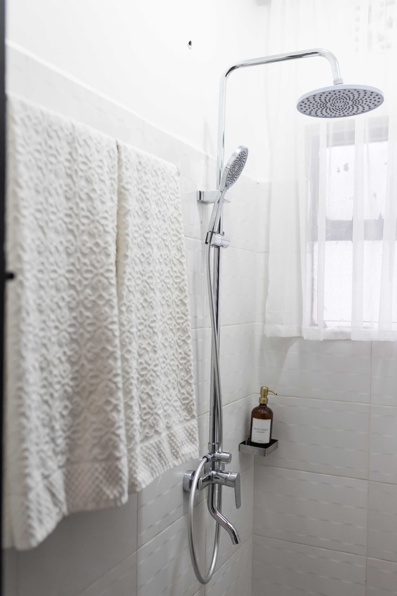 Tanzanite apartment rainfall shower